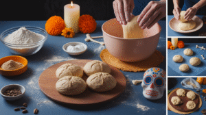 Beautifully Decorated Pan de Muerto