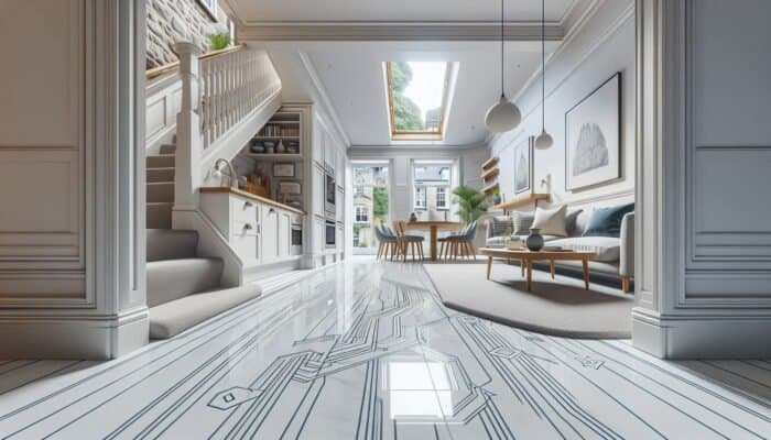 Porcelain Flooring Choices Compared to Natural Stone in Edinburgh
