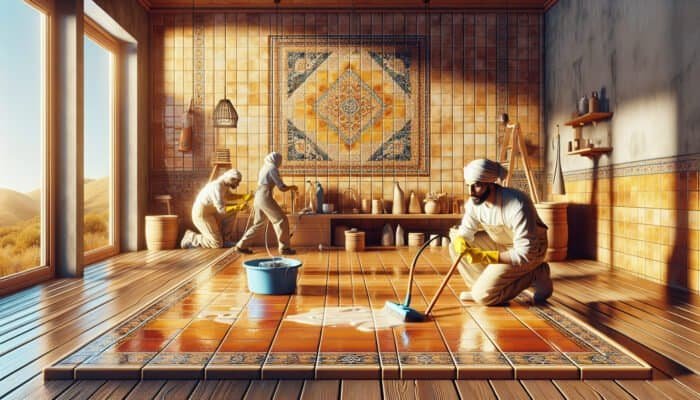 Terracotta Tile Cleaning Services of High Quality in Worplesdon