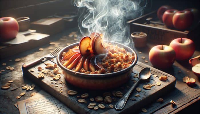 Smoked Apple Crisp: A Delicious Autumn Dessert with Oats