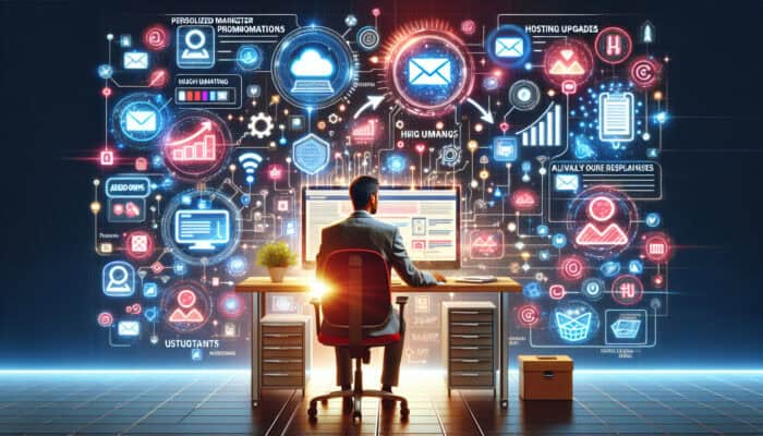 Email for Hosting: Implementing Effective Upselling Strategies